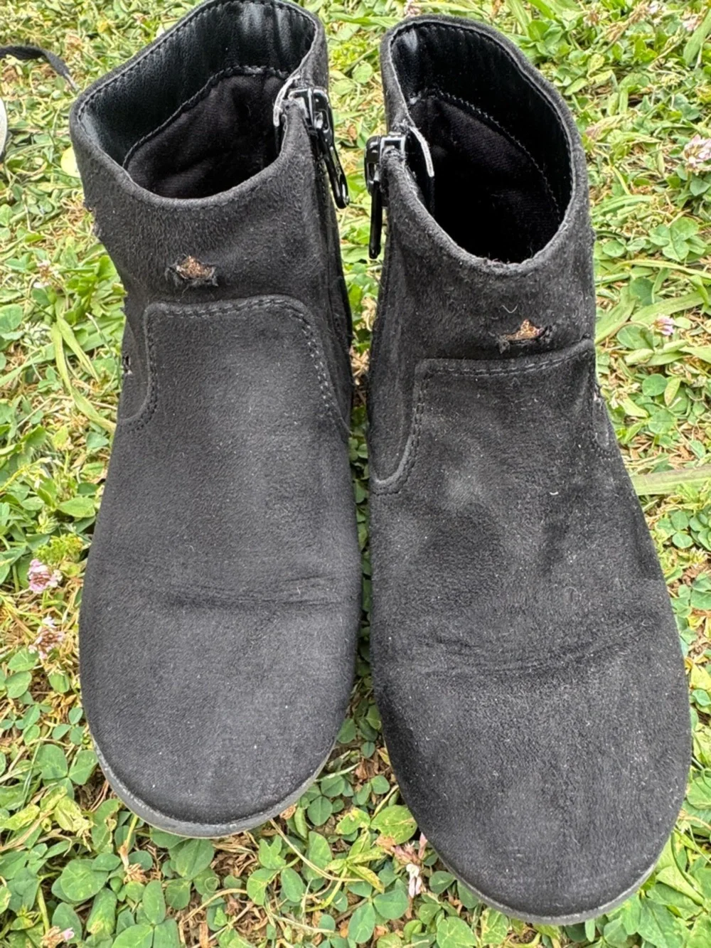 Cat & Jack Black Slip-On Sneaker with Branded Insole
